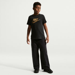 KID'S NIKE SPORTWEAR CLUB BLACK T-SHIRT IV6563-010