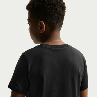 KID'S NIKE SPORTWEAR CLUB BLACK T-SHIRT IV6563-010
