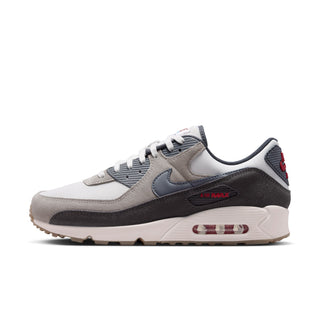 MEN'S NIKE AIR MAX 90 PREMIUM "SUMMIT WHITE/PARTICLE GREY-COLLEGE GREY" IW6954-121