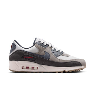 MEN'S NIKE AIR MAX 90 PREMIUM "SUMMIT WHITE/PARTICLE GREY-COLLEGE GREY" IW6954-121