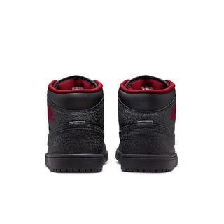 MEN'S AIR JORDAN 1 MID SE "TOUGH RED ELEPHANT PRINT" PHANTOM IX3527-010