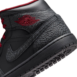 MEN'S AIR JORDAN 1 MID SE "TOUGH RED ELEPHANT PRINT" PHANTOM IX3527-010