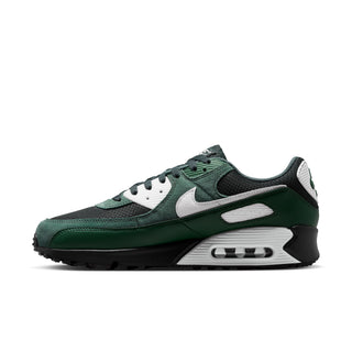 MENS NIKE AIR MAX 90 "BLACK SPRUCE/SUMMIT WHITE-VINTAGE GREEN" IX4089-317