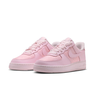 WOMEN'S NIKE AIR FORCE ONE LOW '07 SE RIBBON LACES "ARTIC PINK" IX5099-600