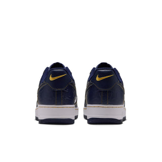 MEN'S NIKE AIR FORCE 1 '07 "SUMMIT WHITE/MIDNIGHT NAVY-YELLOW OCHRE" IX7257-133