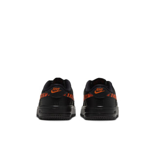 (TD) KIDS NIKE AIR FORCE ONE LOW "BLACK/SAFETY ORANGE" IZ2005-045