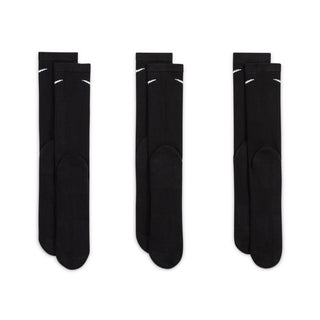 MEN'S NIKE EVERYDAY PLUS CUSHIONED SOCKS (3 PAIRS) "BLACK/WHITE" SX6888-010
