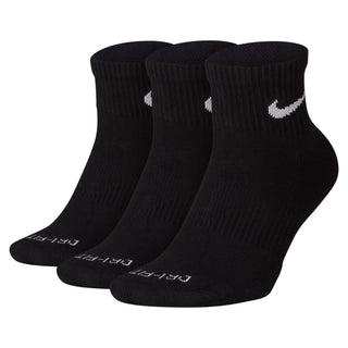 Chaussettes d'entraînement Nike Everyday Plus Training Cushion Ankle Socks Noir SX6890-010 Noir L