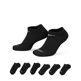 Nike Everyday Plus No Show Socks Black (6 pair) SX6898-010