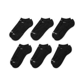 Nike Everyday Plus No Show Socks Black (6 pair) SX6898-010