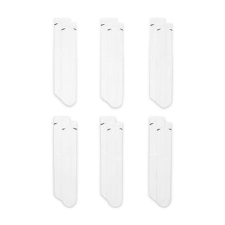 NIKE EVERYDAY CUSHIONED WHITE/BLACK x6 PACK SOCKS SX7666-100