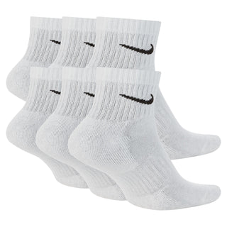 NIKE EVERYDAY CUSHIONED ANKLE SOCKS 6 PACK "WHITE" SX7669-100