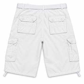 MEN'S PJ MARK CARGO SHORTS "WHITE"