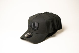 NEW ERA 9FORTY A-FRAME LACHINE NOTRE VILLE/NOTRE RUE/NOTRE-DAME "TRIPLE BLACK"