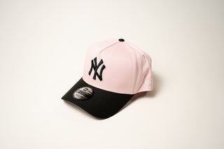 NEW ERA NY YANKEES 9FORTY A-FRAME 2 TONE PINK