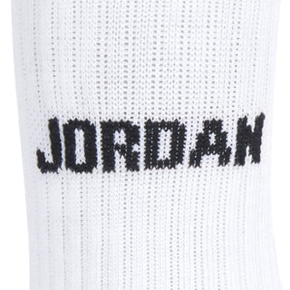 Air Jordan Kids 6pack Crew Socks 'White' BJ0343 001