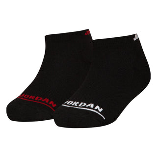 JORDNA KIDS NO SHOW SOCKS 6 PACK 'BLACK' BJ0450-023