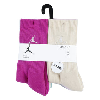 JORDAN KIDS CREW SOCKS 'FIRE PINK' BJ0583-A2B