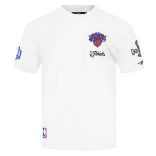 PRO STANDARD NEW YORK KNICKS NBA FINALS 2026 M CJ DROP SHOULDER TEE BNK1517764-WHT