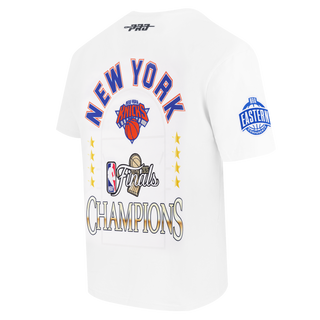 PRO STANDARD NEW YORK KNICKS NBA FINALS 2026 M CJ DROP SHOULDER TEE BNK1517764-WHT