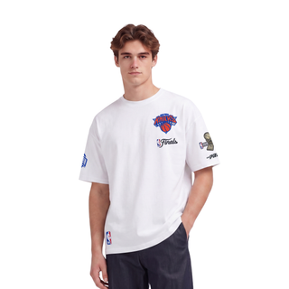 PRO STANDARD NEW YORK KNICKS NBA FINALS 2026 M CJ DROP SHOULDER TEE BNK1517764-WHT