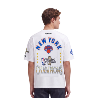 PRO STANDARD NEW YORK KNICKS NBA FINALS 2026 M CJ DROP SHOULDER TEE BNK1517764-WHT