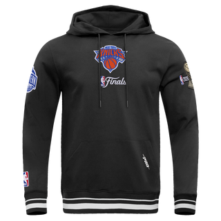 PRO STANDARD NEW YORK KNICKS NBA FINALS 2026 M RIB FLEECE PULLOVER HOODIE BNK5517765-BLK