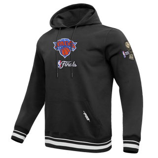 PRO STANDARD NEW YORK KNICKS NBA FINALS 2026 M RIB FLEECE PULLOVER HOODIE BNK5517765-BLK