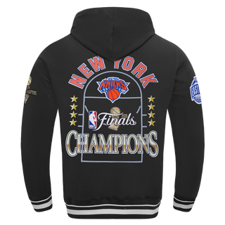 PRO STANDARD NEW YORK KNICKS NBA FINALS 2026 M RIB FLEECE PULLOVER HOODIE BNK5517765-BLK
