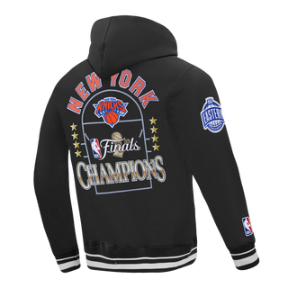 PRO STANDARD NEW YORK KNICKS NBA FINALS 2026 M RIB FLEECE PULLOVER HOODIE BNK5517765-BLK