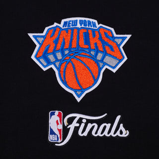 PRO STANDARD NEW YORK KNICKS NBA FINALS 2026 M RIB FLEECE PULLOVER HOODIE BNK5517765-BLK