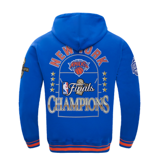 PRO STANDARD NEW YORK KNICKS NBA FINALS 2026 M RIB FLEECE PULLOVER HOODIE BNK5517765-ROR