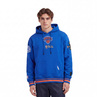 PRO STANDARD NEW YORK KNICKS NBA FINALS 2026 M RIB FLEECE PULLOVER HOODIE BNK5517765-ROR