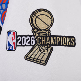 PRO STANDARD NEW YORK KNICKS 2026 NBA CHAMPIONSHIP RIB WOOL VARSITY JACKET BNK6517766-BLW