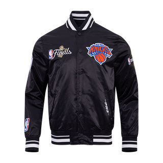 PRO STANDAR NEW YORK KNICKS 2026 NBA CHAMPIONSHIP PRO SATIN JACKET BNK6517767-BLK