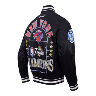 PRO STANDAR NEW YORK KNICKS 2026 NBA CHAMPIONSHIP PRO SATIN JACKET BNK6517767-BLK