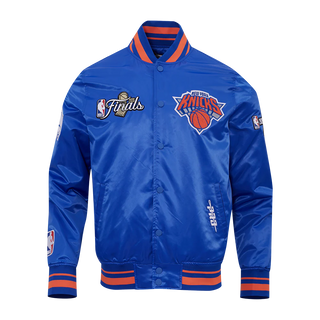 PRO STANDAR NEW YORK KNICKS 2026 NBA CHAMPIONSHIP PRO SATIN JACKET BNK6517767-ROR
