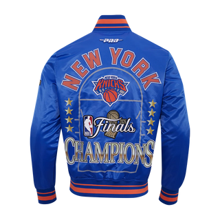 PRO STANDAR NEW YORK KNICKS 2026 NBA CHAMPIONSHIP PRO SATIN JACKET BNK6517767-ROR