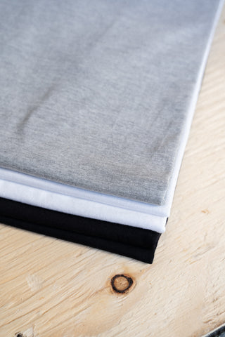 RADANA TEX BASIC TEES GREY/WHITE/BLACK (5 FOR 40)