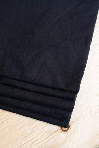 RADANA TEX BASIC TEES BLACK (5 FOR 40)