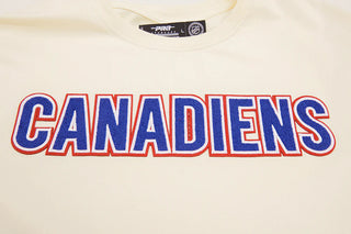 PRO STANDARD MONTREAL CANADIENS CLASSIC CHENILLE TEE "EGGSHELL" HMC160586-EGG