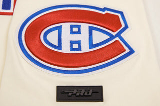 PRO STANDARD MONTREAL CANADIENS CLASSIC CHENILLE TEE "EGGSHELL" HMC160586-EGG