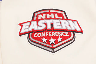 PRO STANDARD MONTREAL CANADIENS CLASSIC CHENILLE DOUBLE KNIT PULLOVER HOODIE "EGGSHELL" HMC560588-EGG