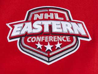 PRO STANDARD MONTREAL CANADIENS CLASSIC CHENILLE DOUBLE KNIT PULLOVER HOODIE "RED" HMC560588-RED