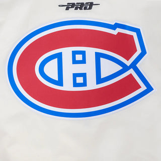 PRO STANDARD MONTREAL CANADIENS CLASSIC SATIN JACKET "EGGSHELL" HMC660928-EGG