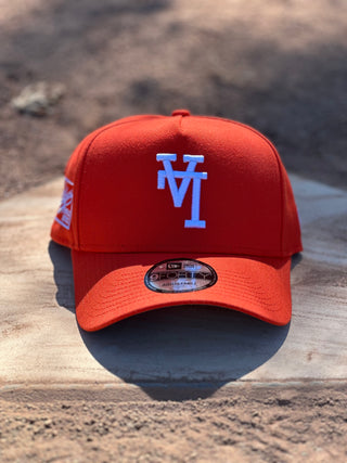 NEW ERA 9FORTY A-FRAME UPSIDE DOWN LA DODGERS "ORANGE" WORLD SERIES