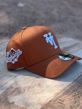 NEW ERA 9FORTY A-FRAME UPSIDE DOWN LA DODGERS "WHEAT" WORLD SERIES 1988
