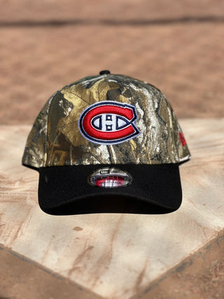 NEW ERA 9FORTY A-FRAME MONTREAL CANADIENS "REAL TREE/RED"