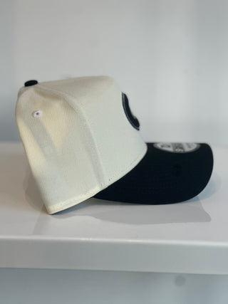NEW ERA 9FORTY A-FRAME MONTREAL CANADIENS CREAM/BLACK GREY UV