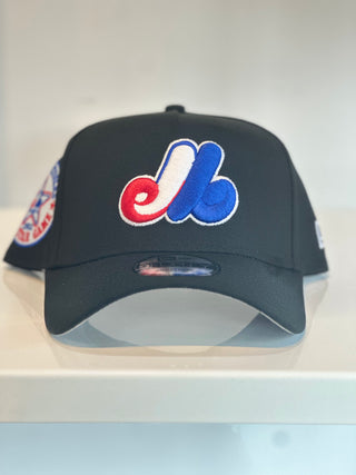 NEW ERA 9FORTY A-FRAME MONTREAL EXPOS BLACK/OG COLOURS "1982 ALL-STAR GAME" GREY UV